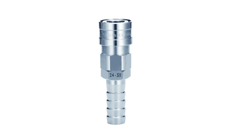 SS304 JPE NL20型快速接头母1/4"胶管